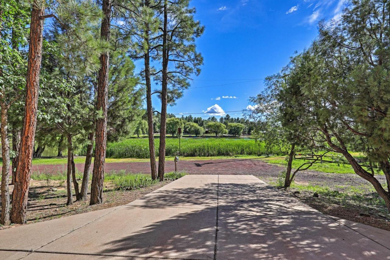 Serene Lakeside Cabin With Decks And Edler Lake Views! Pinetop-Lakeside Esterno foto
