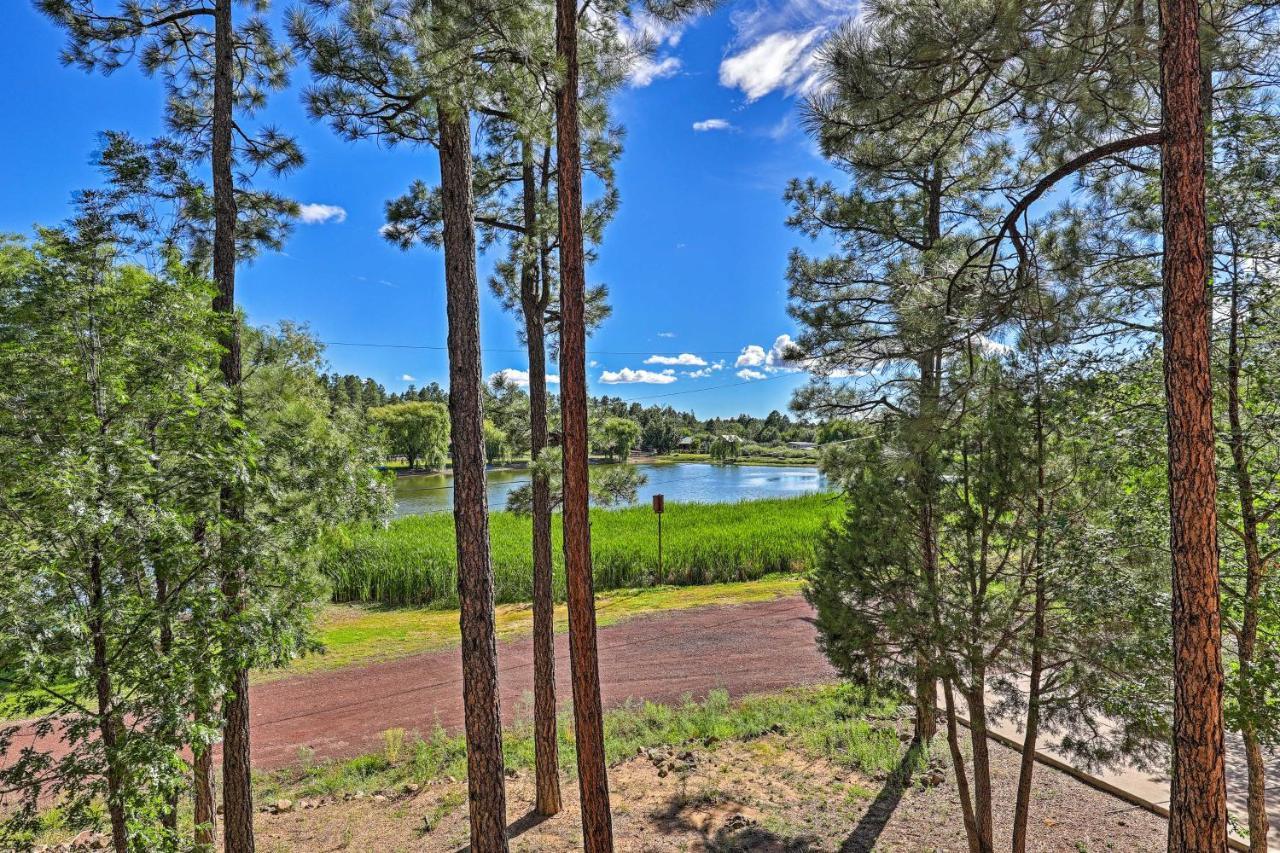 Serene Lakeside Cabin With Decks And Edler Lake Views! Pinetop-Lakeside Esterno foto